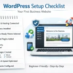 Setup Checklist: WordPress for Your First Business Website Featured image