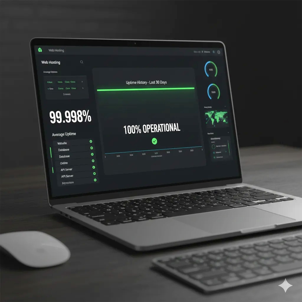 tools to check hosting uptime before buying