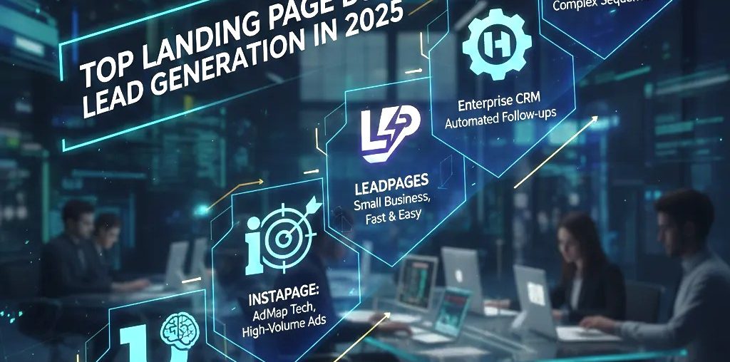 Top Landing Page Builders for Lead Generation in 2025 Featured image