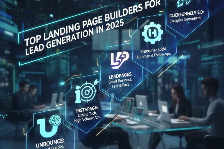 Top Landing Page Builders for Lead Generation in 2025 Featured image