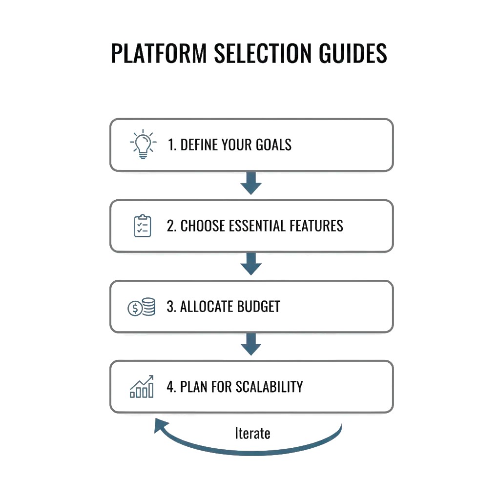 Decision guide for selecting the right website builder for your business