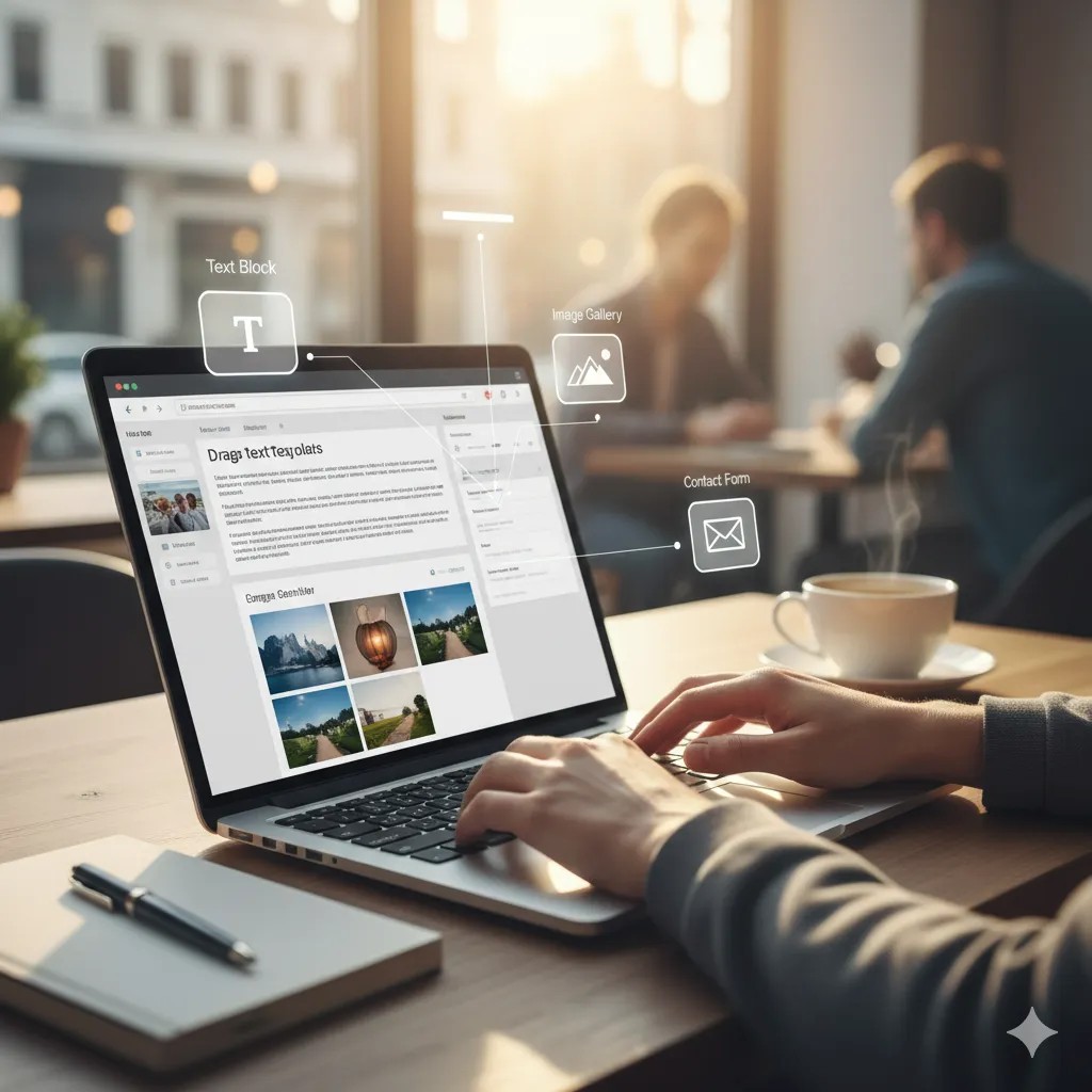 Adding content and essential features to a professional website under $50