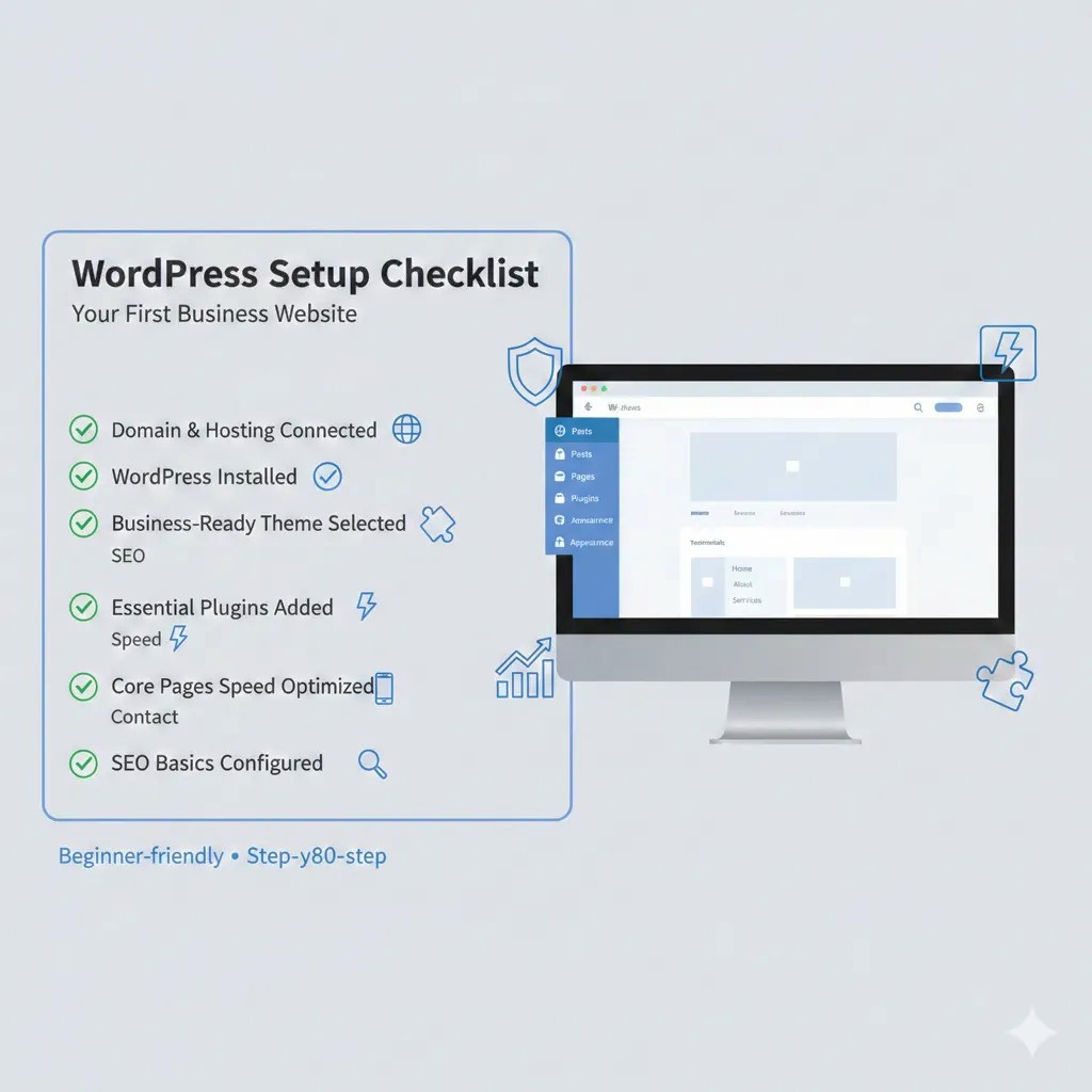 Setup Checklist: WordPress for Your First Business Website introduction