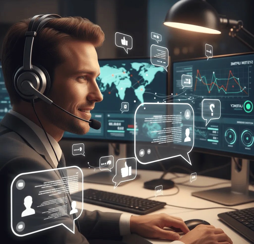 Reliable 24/7 customer support and uptime for web hosting.”